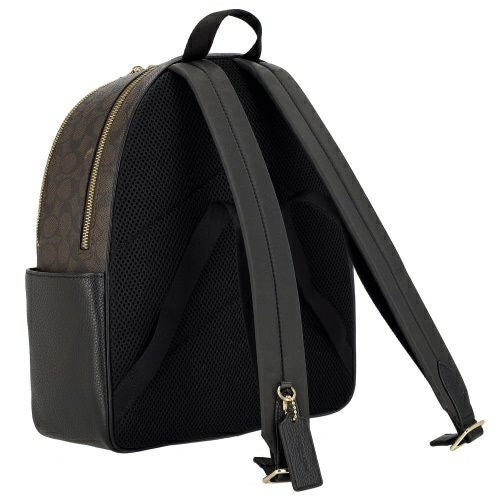 コーチ アウトレット バックパック リュックサック レディース シグネチャー コート バックパック ブラウン COACH OUTLET CZ176 IMXAQ ブラウン/ブラック