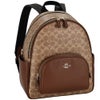コーチ アウトレット バックパック リュックサック レディース シグネチャー コート バックパック ブラウン COACH OUTLET CZ176 IMXHE タン/ブラウン