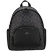 コーチ アウトレット バックパック リュックサック レディース シグネチャー コート バックパック ブラック COACH OUTLET CZ176 QBMI5 チャコール ブラック
