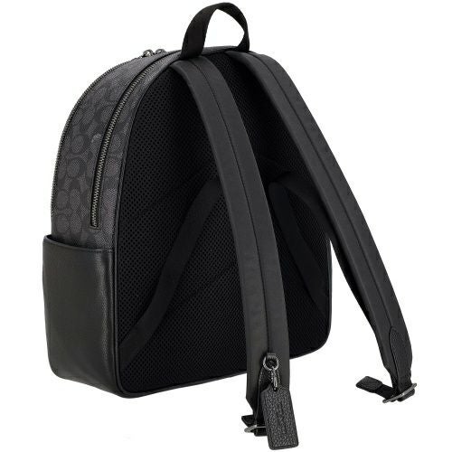 コーチ アウトレット バックパック リュックサック レディース シグネチャー コート バックパック ブラック COACH OUTLET CZ176 QBMI5 チャコール ブラック