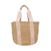 クロエ トートバッグ レディース ウッディ ラージ バスケットバッグ WOODY LARGE BASKET カゴバッグ ベージュ CHLOE CHC23AS380 L18 26Y BLUSHY BEIGE