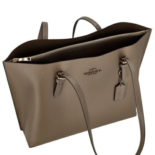 コーチ アウトレット トートバッグ レディース モリー トート バッグ ブラウン COACH OUTLET CV968 IMV2R ダークストーン
