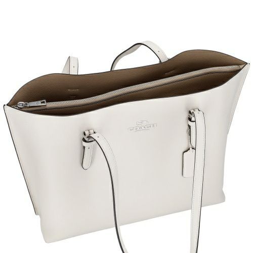 コーチ アウトレット トートバッグ レディース モリー トート バッグ ホワイト COACH OUTLET CV968 SV/HA