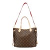 ルイヴィトン トートバッグ レディース モノグラム ネヴァーフル・インサイドアウト MM レッド LOUIS VUITTON M12096 ルージュ サリ
