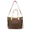 ルイヴィトン トートバッグ レディース モノグラム ネヴァーフル・インサイドアウト MM ピンク LOUIS VUITTON M12257 ローズ ポンディシェリ