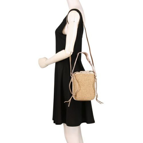 クロエ ショルダーバッグ レディース カゴバッグ ブラウン CHLOE