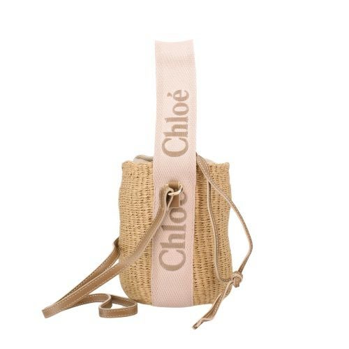 クロエ ショルダーバッグ レディース カゴバッグ ブラウン CHLOE