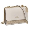 コーチ アウトレット ショルダーバッグ レディース シグネチャー ホワイト COACH OUTLET CV978 IMXDM ベージュ/ホワイト