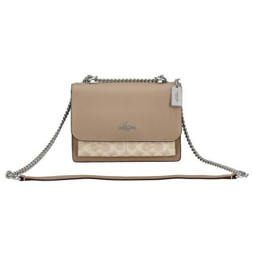 コーチ アウトレット ショルダーバッグ レディース シグネチャー ベージュ COACH OUTLET CV978 SVPWH ベージュ