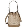 コーチ アウトレット ショルダーバッグ レディース シグネチャー ミニ バケット バッグ ベージュ COACH OUTLET CW299 SVPWH ベージュ