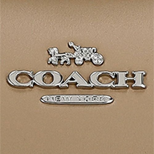コーチ アウトレット ショルダーバッグ レディース シグネチャー ローワン サッチェル ベージュ COACH OUTLET CW376 SVPWH ベージュ