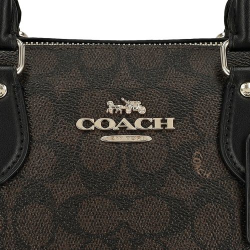 コーチ アウトレット ショルダーバッグ レディース ジョージア シグネチャー サッチェル ブラウン COACH OUTLET CW422 IMXAQ ブラウン/ブラック