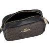 コーチ アウトレット ショルダーバッグ レディース シグネチャー ミニ ジェイミー カメラ バッグ ブラウン COACH OUTLET CY752 IMXAQ ブラウン/ブラック