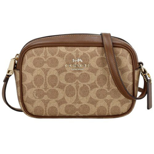 コーチ アウトレット ショルダーバッグ レディース シグネチャー ミニ ジェイミー カメラ バッグ ブラウン COACH OUTLET CY752 IMXHE ブラウン