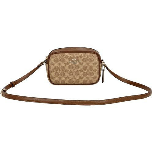 コーチ アウトレット ショルダーバッグ レディース シグネチャー ミニ ジェイミー カメラ バッグ ブラウン COACH OUTLET CY752 IMXHE ブラウン