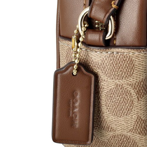 コーチ アウトレット ショルダーバッグ レディース シグネチャー ミニ ジェイミー カメラ バッグ ブラウン COACH OUTLET CY752 IMXHE ブラウン