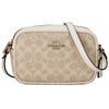 コーチ アウトレット ショルダーバッグ レディース シグネチャー ミニ ジェイミー カメラ バッグ ホワイト COACH OUTLET CY752 IMXDM サンド/チョーク