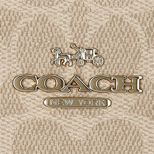 コーチ アウトレット ショルダーバッグ レディース シグネチャー ミニ ジェイミー カメラ バッグ ホワイト COACH OUTLET CY752 IMXDM サンド/チョーク