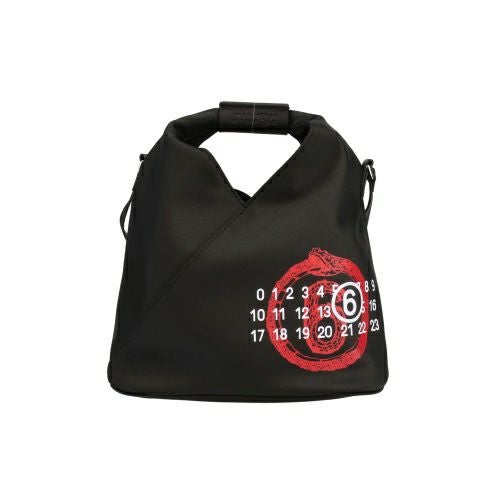 エムエム 6 メゾンマルジェラ ショルダーバッグ レディース ジャパニーズバッグ JAPANESE BAG ブラック MM6 Maison Margiela SB6WD0026P7364 T8013 BLACK+PRINT