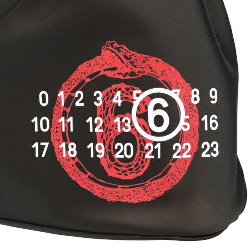 エムエム 6 メゾンマルジェラ ショルダーバッグ レディース ジャパニーズバッグ JAPANESE BAG ブラック MM6 Maison Margiela SB6WD0026P7364 T8013 BLACK+PRINT