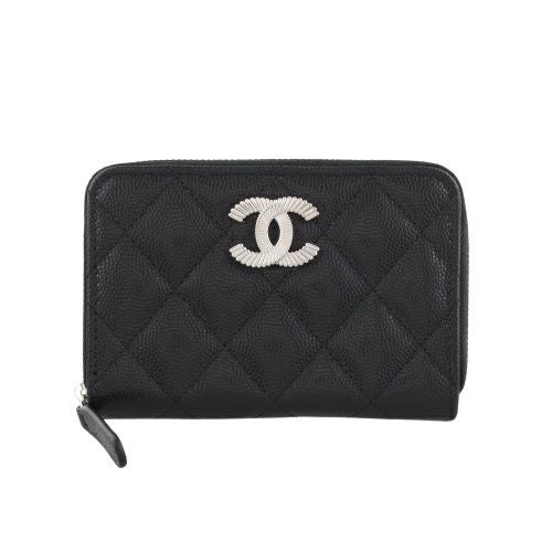 シャネル コインケース レディース ココマーク ブラック CHANEL AP4332 B18713 94305