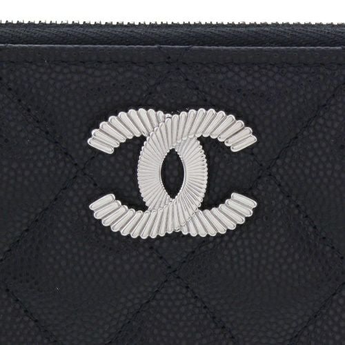 シャネル コインケース レディース ココマーク ブラック CHANEL AP4332 B18713 94305