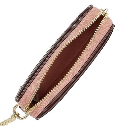 コーチ アウトレット コインケース レディース ジップ カード ケース・シグネチャー キャンバス ピンク COACH OUTLET CW883 IMXB0 ピンク/ベージュ