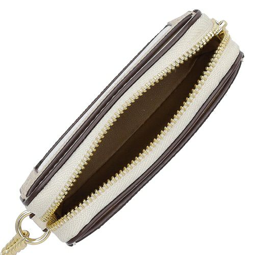 コーチ アウトレット コインケース レディース ジップ カード ケース・シグネチャー キャンバス ホワイト COACH OUTLET CW883 IMXDM サンド/チョーク