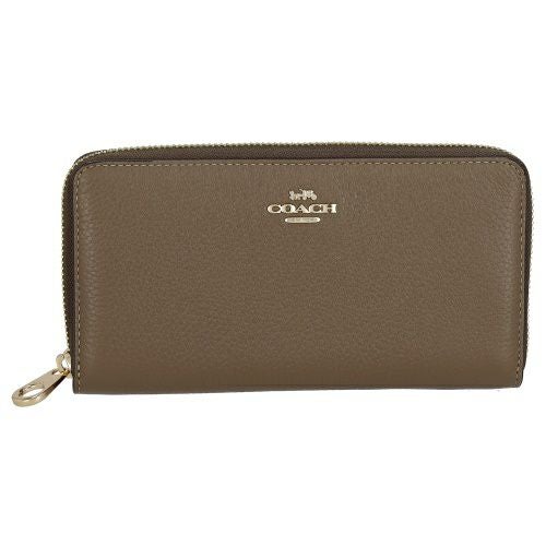 コーチ アウトレット 長財布 レディース ロング ジップ アラウンド ウォレット ブラウン COACH OUTLET C4451 IMV2R