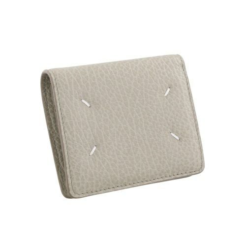 メゾンマルジェラ 二つ折り財布 レディース バイフォールドウォレット 4ステッチ グレー Maison Margiela S56UI0140P4455 T8049 NUAGE