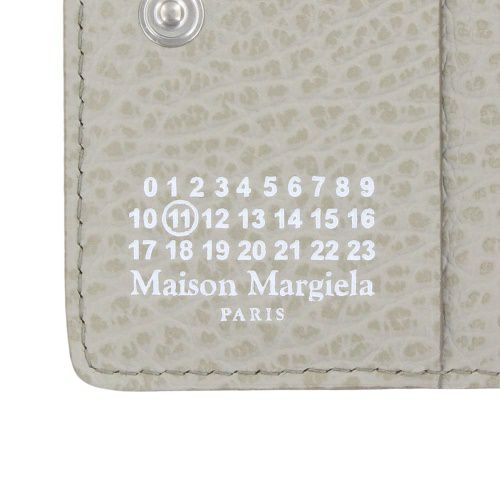 メゾンマルジェラ 二つ折り財布 レディース バイフォールドウォレット 4ステッチ グレー Maison Margiela S56UI0140P4455 T8049 NUAGE