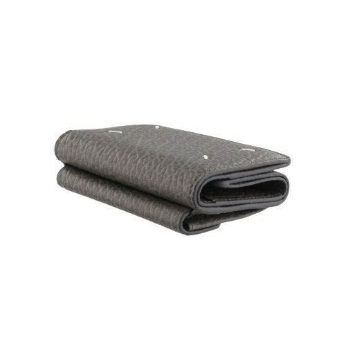 Maison Margiela メゾンマルジェラ 三つ折り財布 グレー Maison Margiela - 4ステッチ 三つ折り ウォレット <カイユー グレー