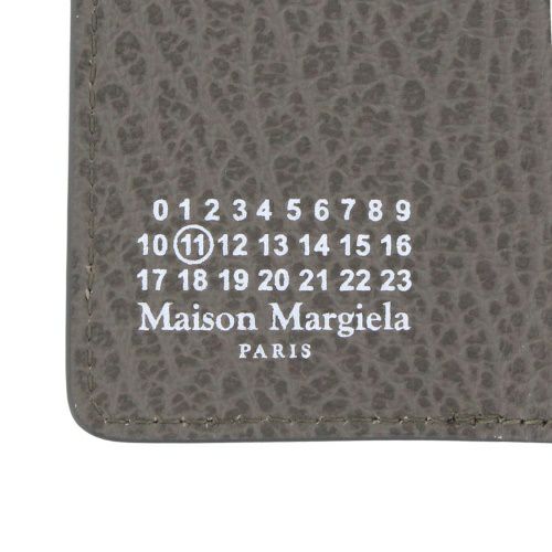 メゾンマルジェラ 三つ折り財布 レディース 4ステッチ グレー Maison