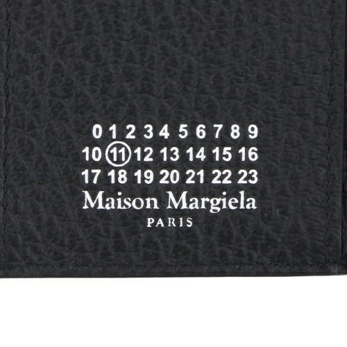 メゾンマルジェラ 三つ折り財布 レディース 4ステッチ ブラック Maison Margiela SA3UI0010P4455 T8013
