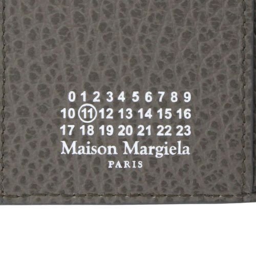 メゾンマルジェラ 三つ折り財布 レディース 4ステッチ グレー Maison
