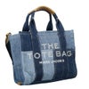 マークジェイコブス トートバッグ レディース ザ デニム トート バッグ スモール ブルー Marc Jacobs H016M06FA21 422 BLUE DENIM