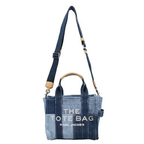マークジェイコブス トートバッグ レディース ザ デニム トート バッグ スモール ブルー Marc Jacobs H016M06FA21 422 BLUE DENIM