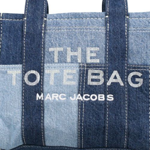 マークジェイコブス トートバッグ レディース ザ デニム トート バッグ スモール ブルー Marc Jacobs H016M06FA21 422 BLUE DENIM