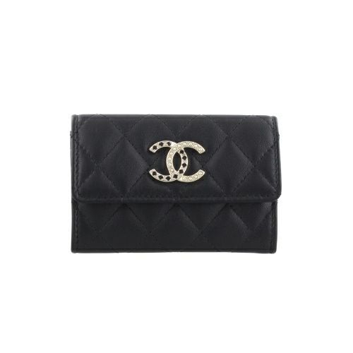 シャネル カードケース レディース ブラック CHANEL AP4096 B10583