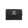 シャネル カードケース レディース ココマーク ブラック CHANEL AP4038 B16959 94305