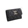 シャネル カードケース レディース ココマーク ブラック CHANEL AP4038 B16959 94305