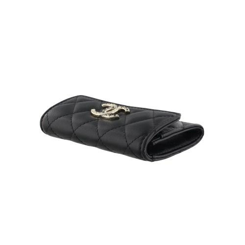 シャネル カードケース レディース ココマーク ブラック CHANEL AP4038