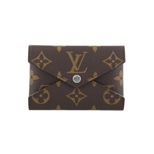 ルイヴィトン カードケース レディース モノグラム ポルト カルト・キリガミ ブラウン LOUIS VUITTON M12793 ポンディシェリー ピンク