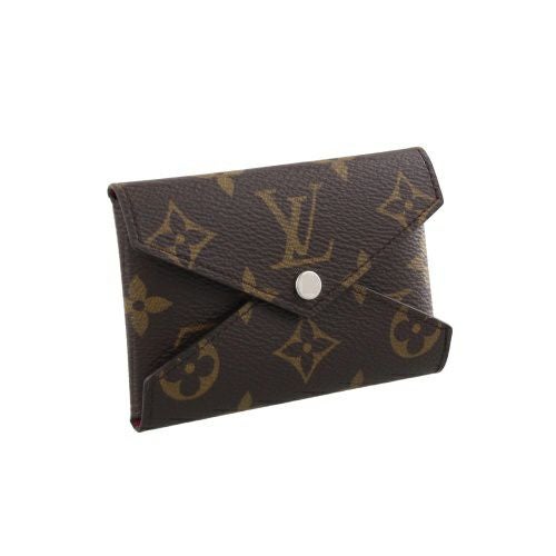 ルイヴィトン カードケース レディース モノグラム ポルト カルト・キリガミ ブラウン LOUIS VUITTON M12793 ポンディシェリー ピンク
