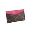 ルイヴィトン カードケース レディース モノグラム ポルト カルト・キリガミ ブラウン LOUIS VUITTON M12793 ポンディシェリー ピンク