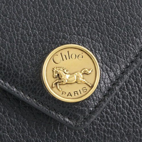 クロエ 三つ折り財布 レディース ENVELOPE SMALL TRIFOLD ブラック