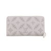 ルイヴィトン 長財布 レディース マヒナ ジッピー・ウォレット グレー LOUIS VUITTON M13469 ブルームグレー/ピンク