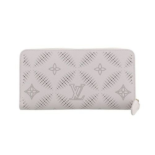 ルイヴィトン 長財布 レディース マヒナ ジッピー・ウォレット グレー LOUIS VUITTON M13469 ブルームグレー/ピンク