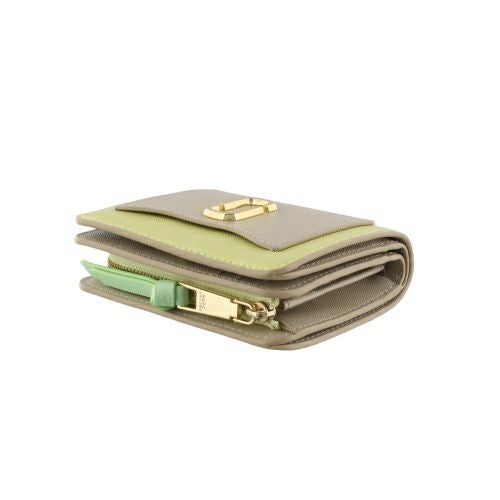 マークジェイコブス 二つ折り財布 レディース ザ ユーティリティ スナップショット コンパクト ウォレット ミニ マルチカラー Marc Jacobs 2F3SMP062S07 397 PEPPERMINT MULTI