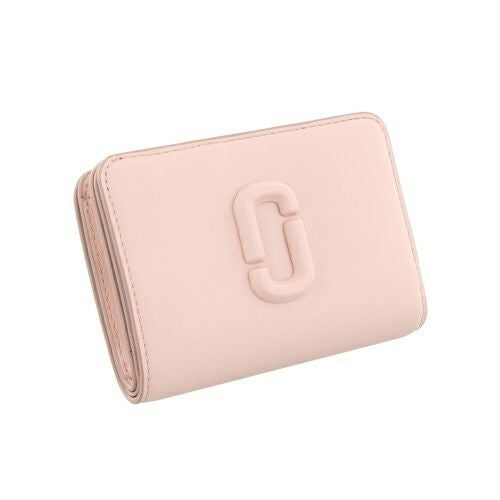 マークジェイコブス 二つ折り財布 レディース スナップショット イエロー Marc Jacobs 2S4SMP007S02 624 ROSE